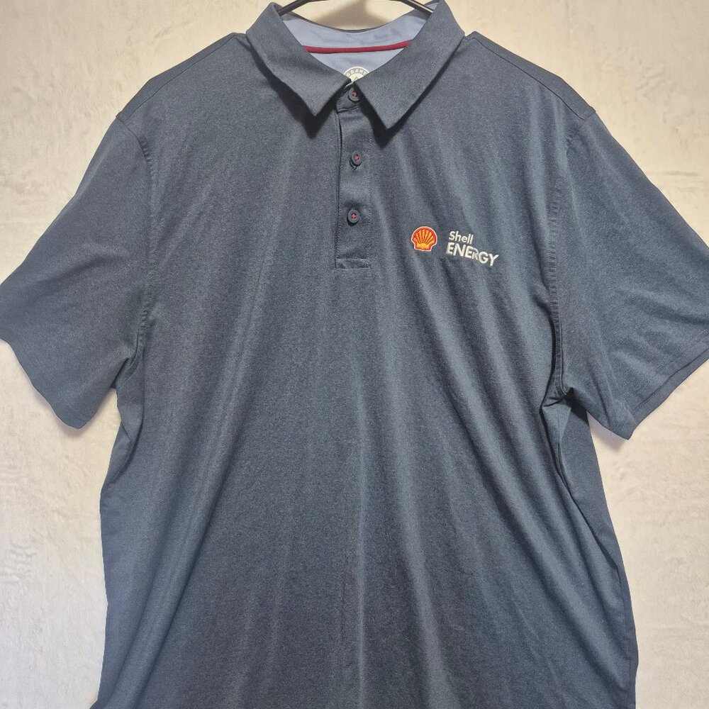 Flag & Anthem MadeFlex Shell Energy Employee Polo Shirt XL Performance Workwear
